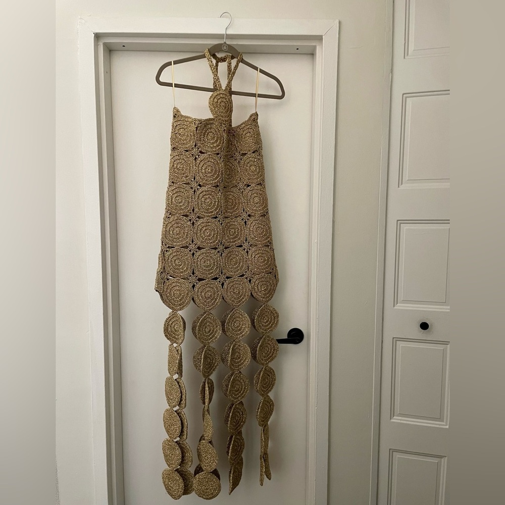 Simon Miller Beep Beep Gold Dress